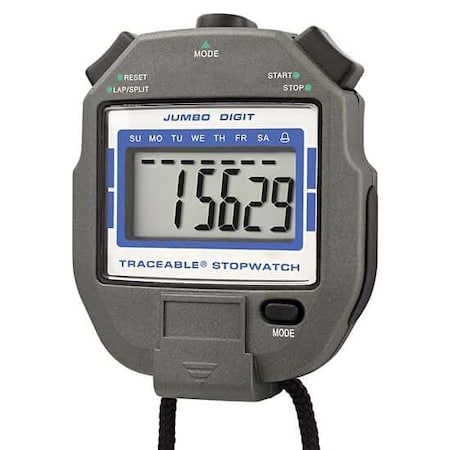 Traceable Big-Digit Stopwatch With Calib
